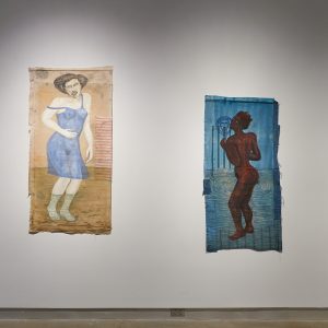 paintings of women and men
