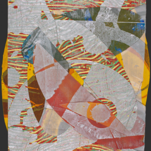abstract print with many patterns by Sam Gilliam